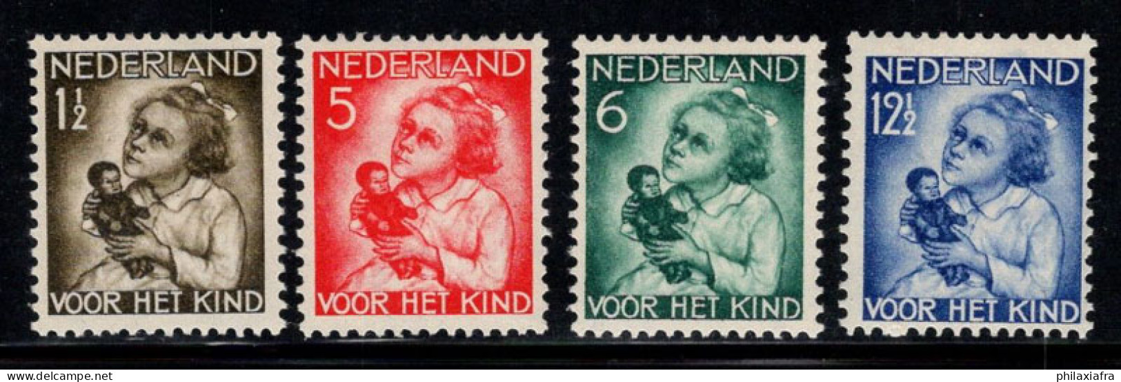 Pays-Bas 1934 Mi. 277-280 Neuf * MH 100% Pour Les Enfants - Unused Stamps