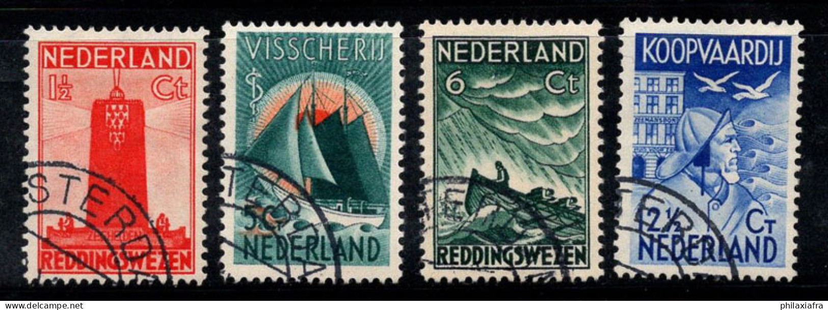 Pays-Bas 1933 Mi. 262-265 Oblitéré 100% Aide Au Marin - Used Stamps