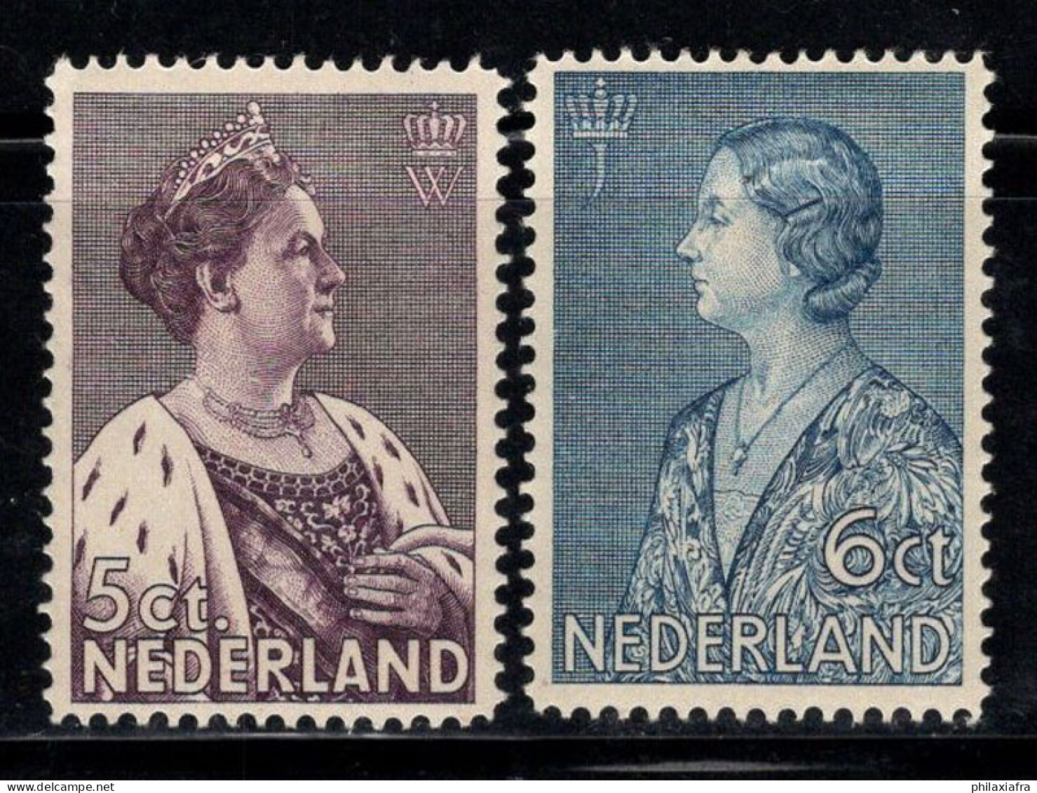 Pays-Bas 1934 Mi. 272-273 Neuf * MH 100% Regina Wilhelmina, Juliana - Nuovi