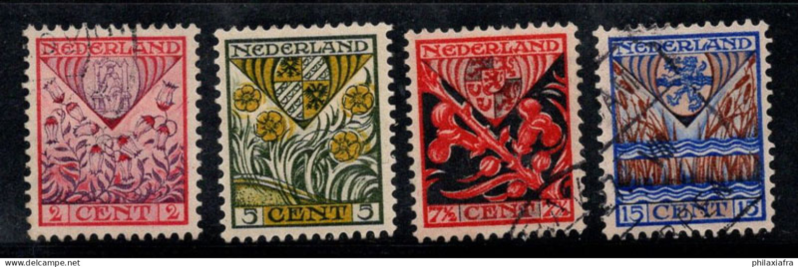 Pays-Bas 1927 Mi. 201C-204A Oblitéré 100% Pour Les Enfants - Used Stamps