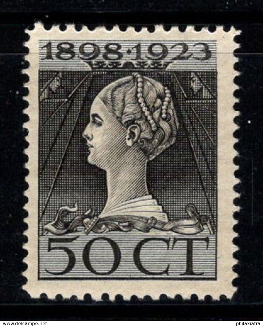 Pays-Bas 1923 Mi. 130 Neuf * MH 100% Roi Wilhelmine, 50 C - Unused Stamps