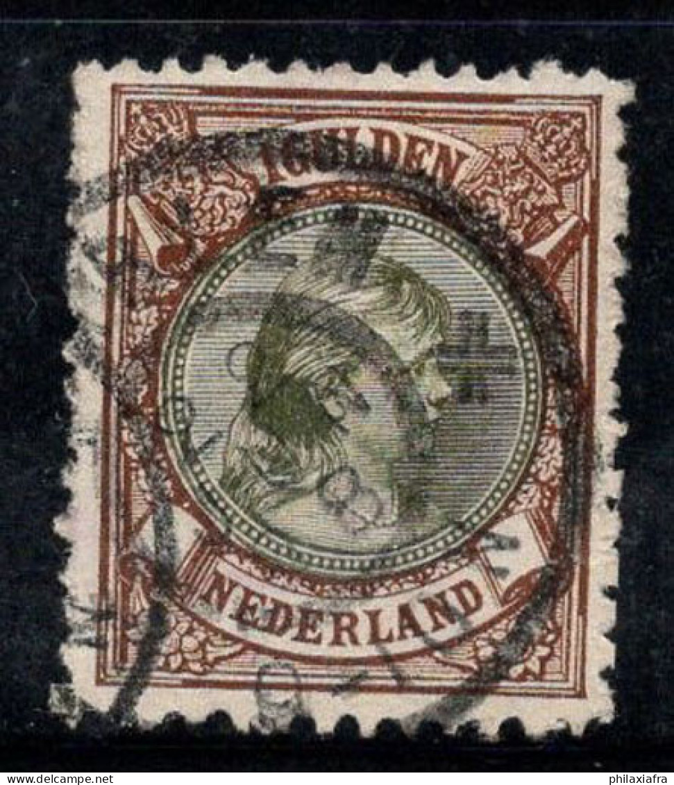 Pays-Bas 1896 Mi. 47 Oblitéré 100% Signé Reine Wilhelmine, 1 G - Used Stamps