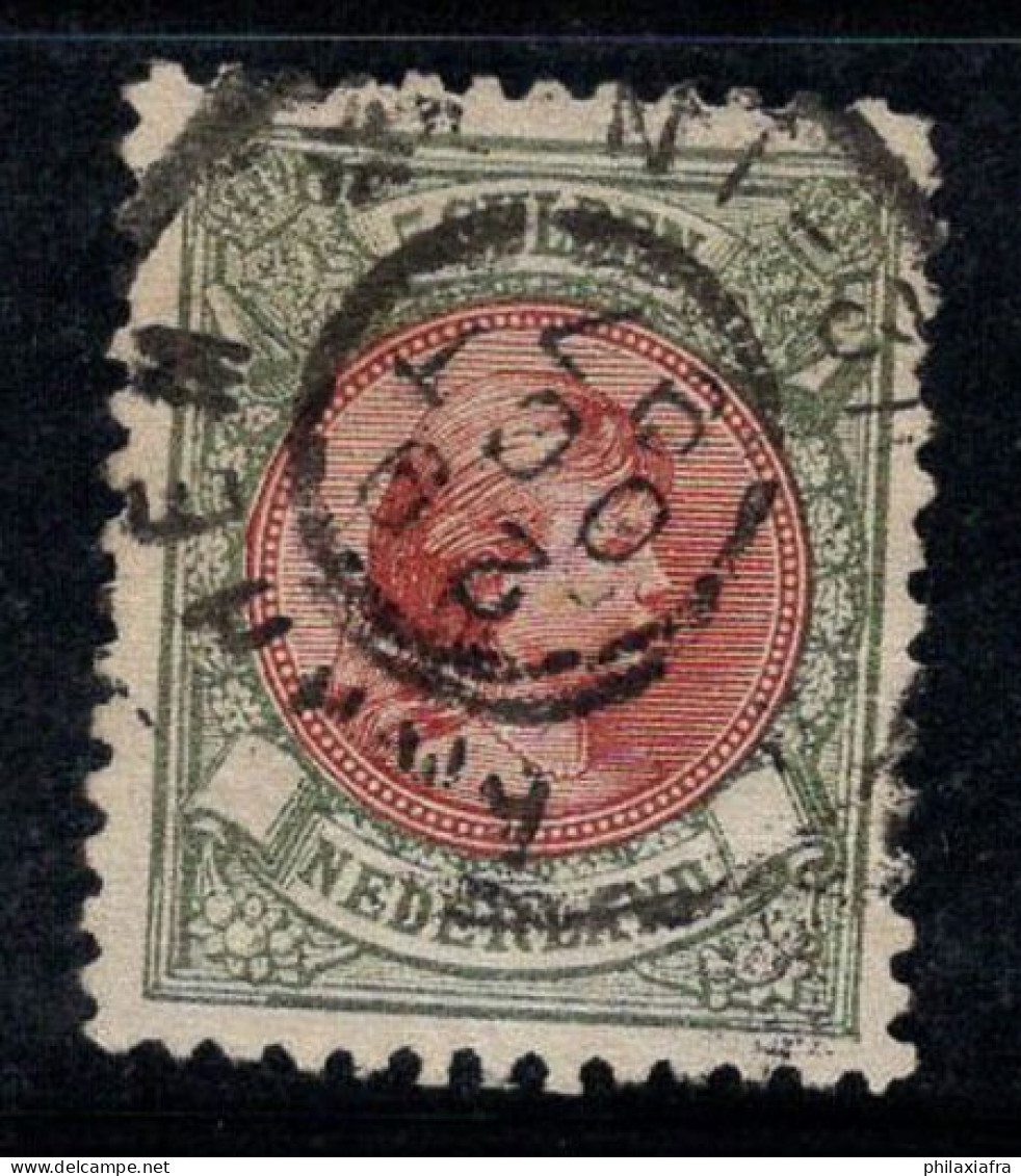 Pays-Bas 1896 Mi. 48C Oblitéré 40% Signé Reine Wilhelmine, 5 G - Used Stamps