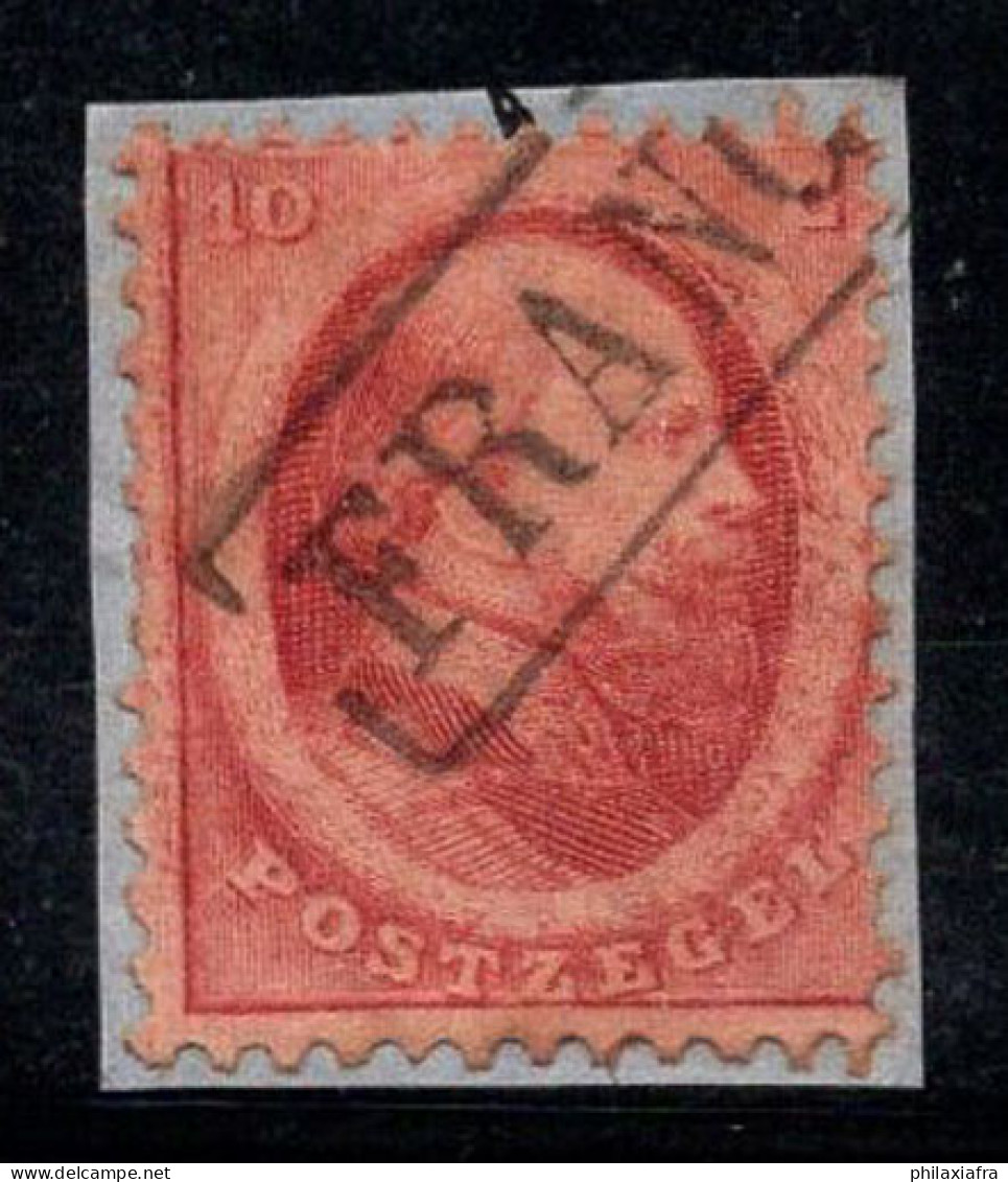 Pays-Bas 1864 Mi. 5 Oblitéré 100% 10 C, Roi Guillaume III - Used Stamps