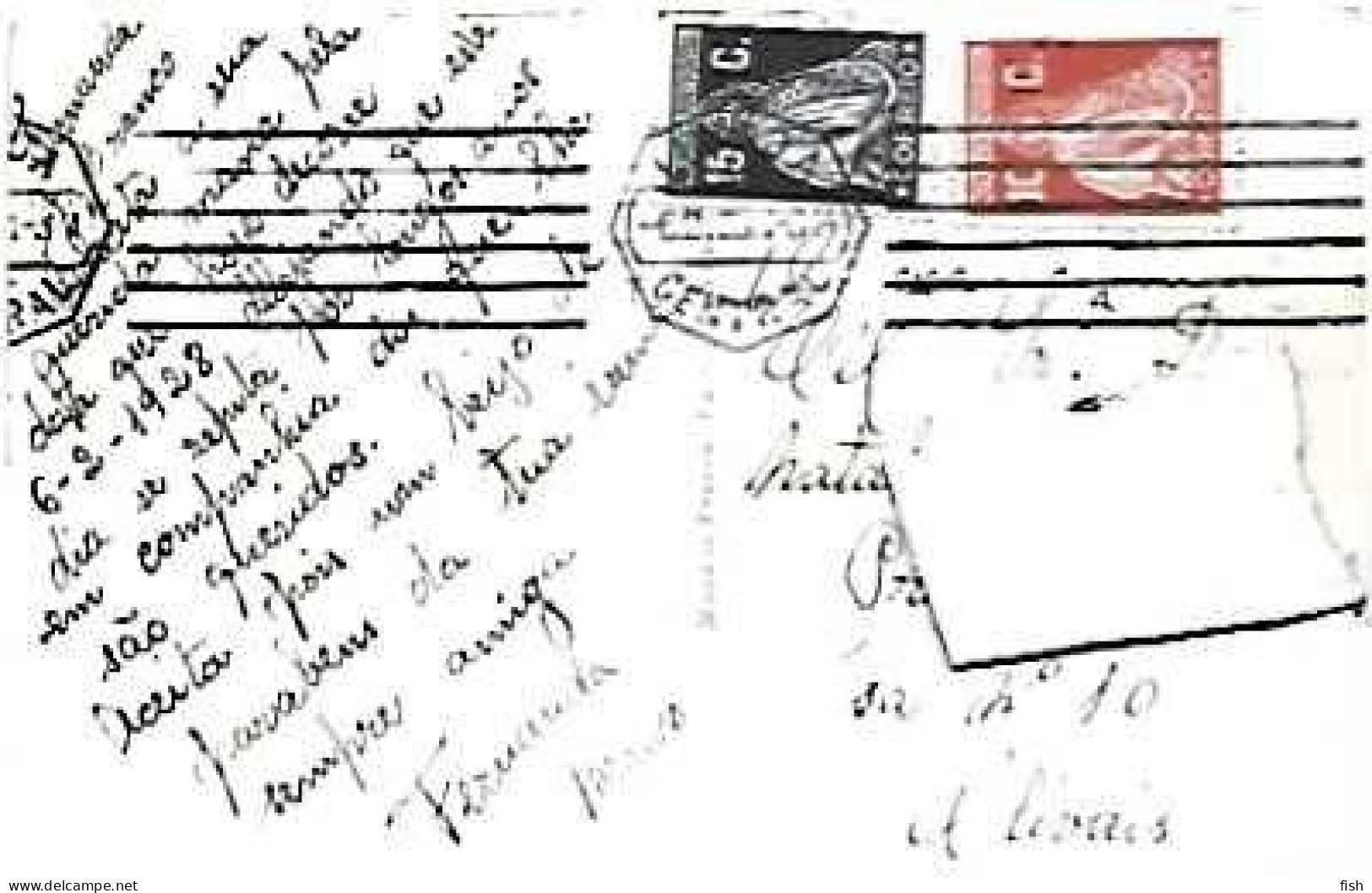 Portugal & Marcofilia, Fantasia, Criança E Mae, Ed. Dede Paris Serie 1217, Olivais, Lisboa 1928 (8888) - Briefe U. Dokumente