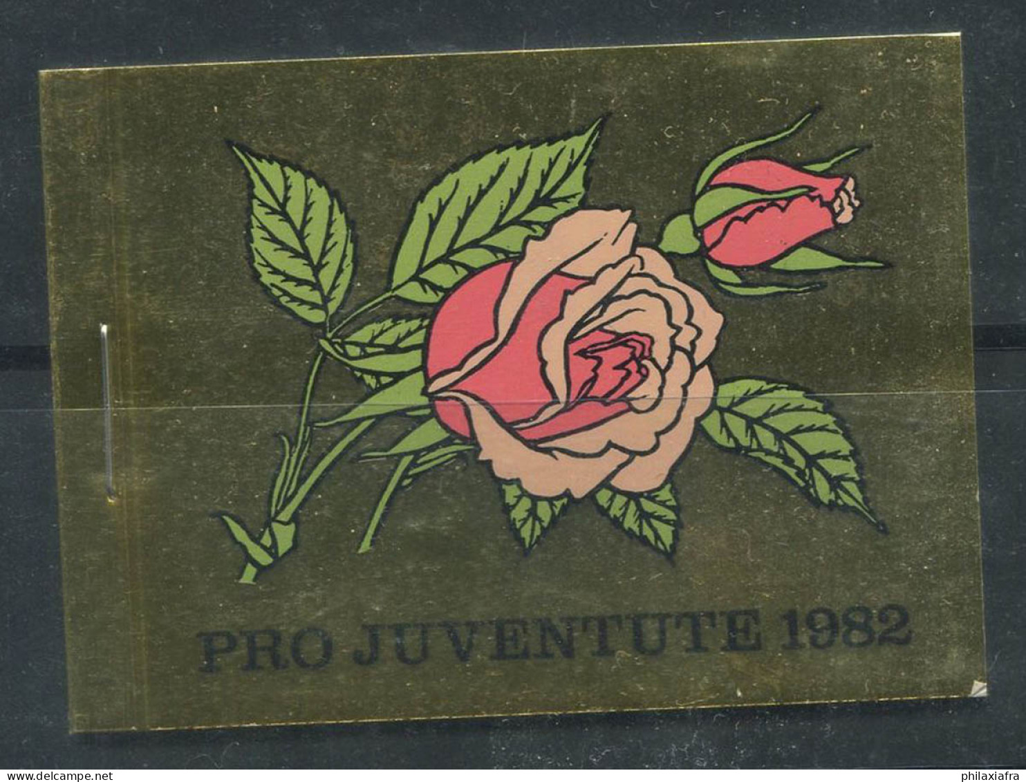 Suisse 1982 Mi. MH 0-76 Carnet 100% Oblitéré Pro Juventute, Fleurs - Booklets