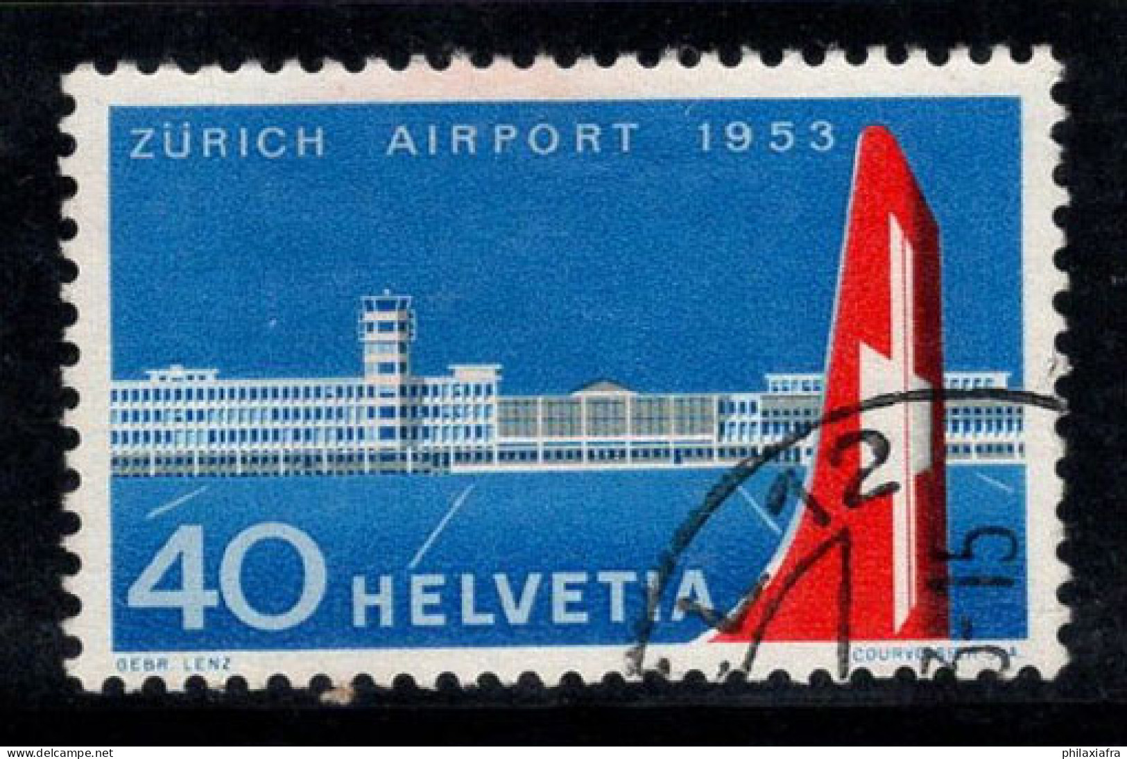 Suisse 1953 Mi. 585 Oblitéré 100% 40 C, Avion - Used Stamps
