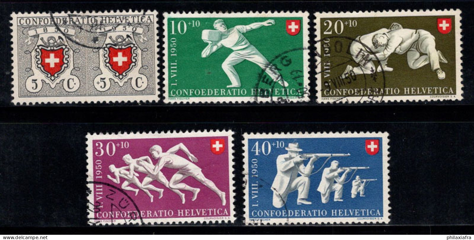 Suisse 1950 Mi. 545-549 Oblitéré 100% Pro Patria, SPORT - Used Stamps