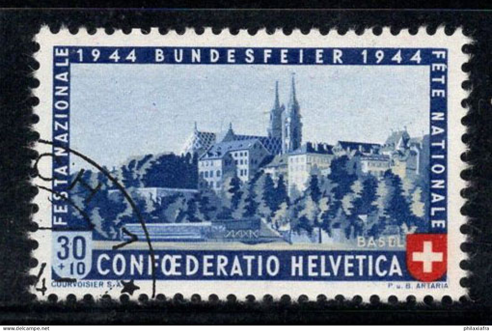 Suisse 1944 Mi. 434 Oblitéré 100% Pro Patria, Paysages, 30 C - Gebraucht