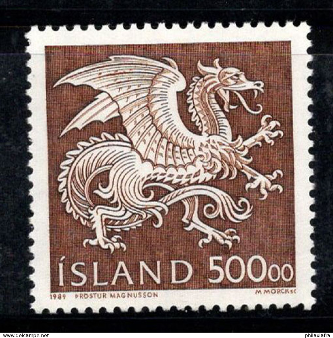 Islande 1989 Mi. 703 Neuf ** 100% 500, Dragon, Crête - Ongebruikt