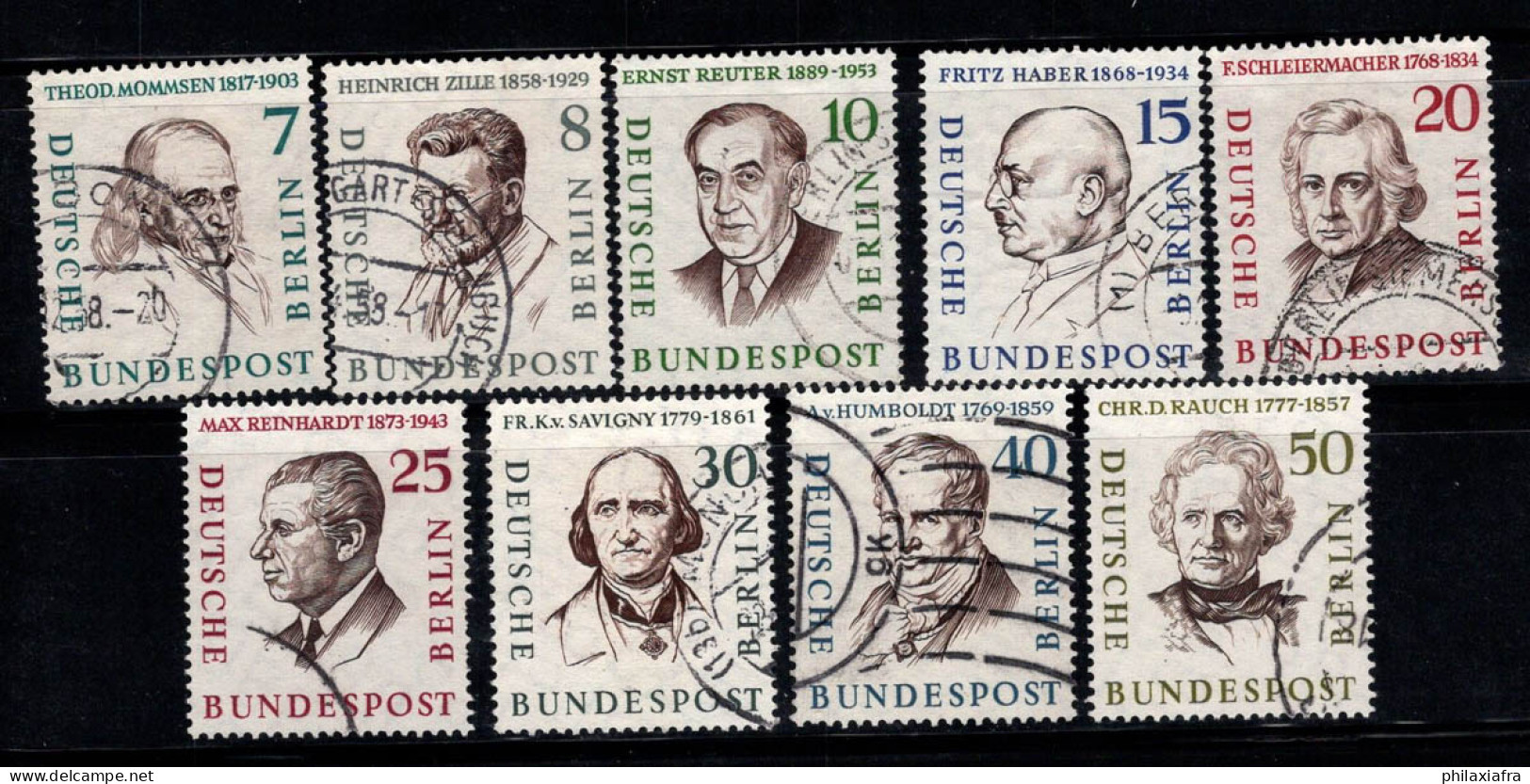 Berlin 1955 Oblitéré 80% Débat Télévisé - Used Stamps