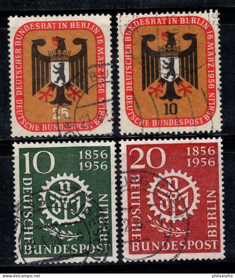 Berlin 1956 Mi. 136-139 Oblitéré 100% Armoiries, Ingénieurs - Used Stamps