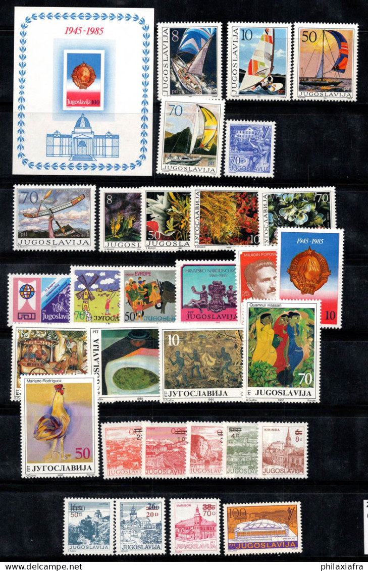 Yougoslavie 1985 Mi. 2115-2145 Neuf ** 100% Voile, Flore, Art - Unused Stamps