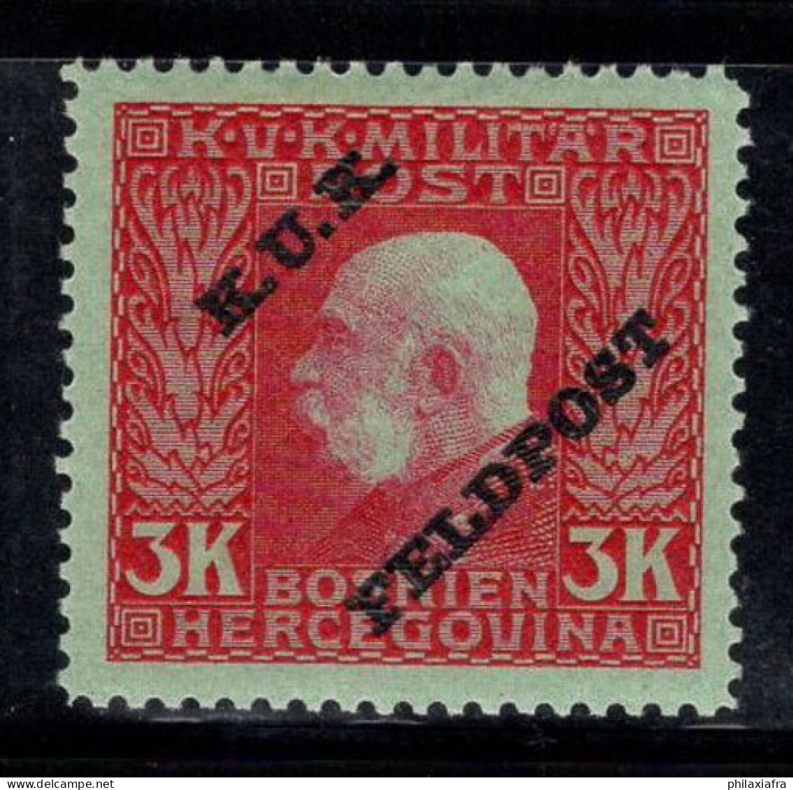 Autriche 1915 Mi. 19 Neuf * MH 100% Camp Austro-hongrois, Kuk Feldpost - Unused Stamps
