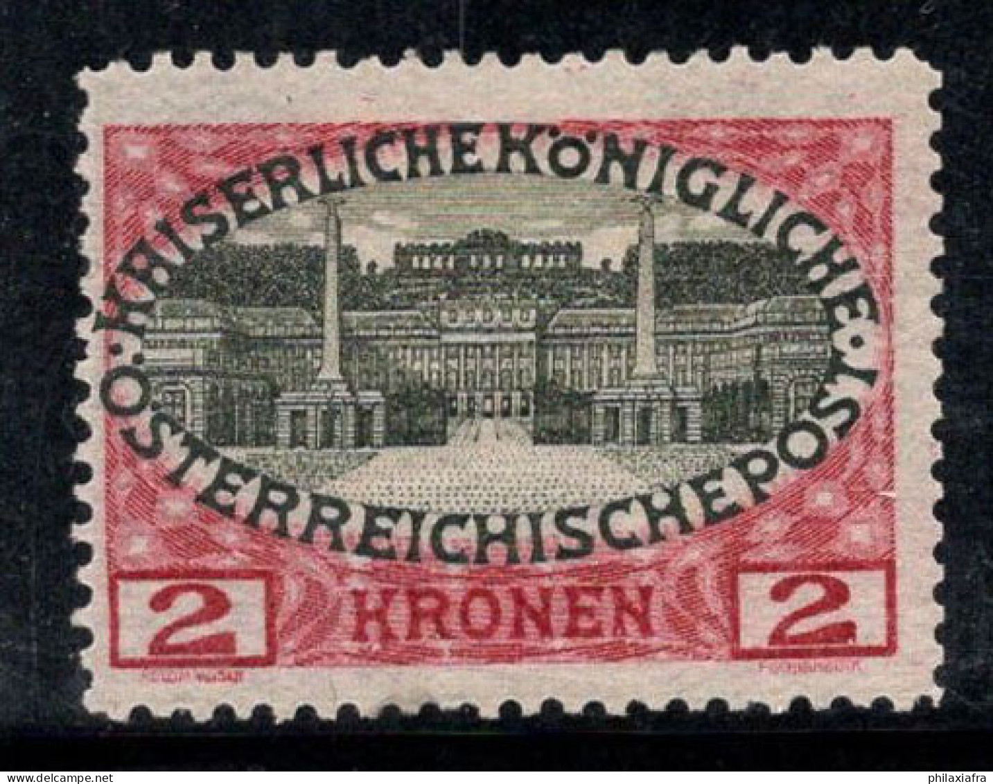 Autriche 1908 Mi. 154 Neuf * MH 100% 2 Kr, Château De Schönbrunn - Ongebruikt