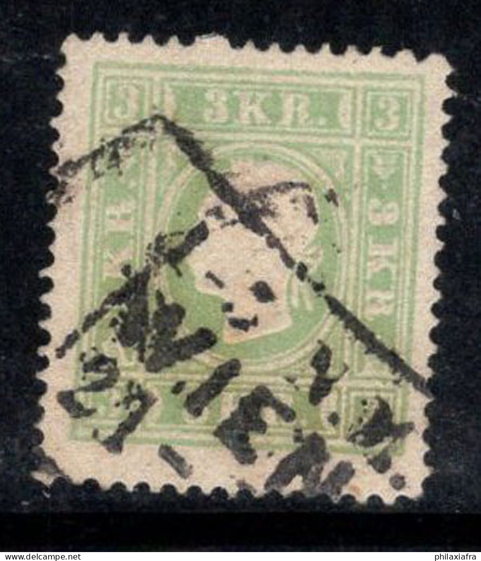 Autriche 1858 Mi. 12 II Oblitéré 100% Signé 3 Kr, François-Joseph - Used Stamps