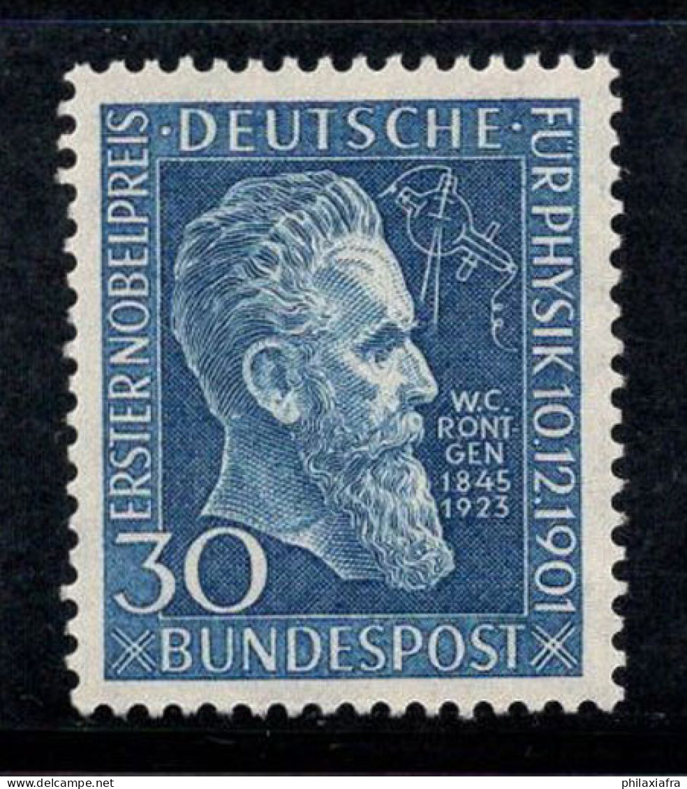 Allemagne Bund 1951 Mi. 147 Neuf ** 100% 30 Pf, Röntgen - Nuovi