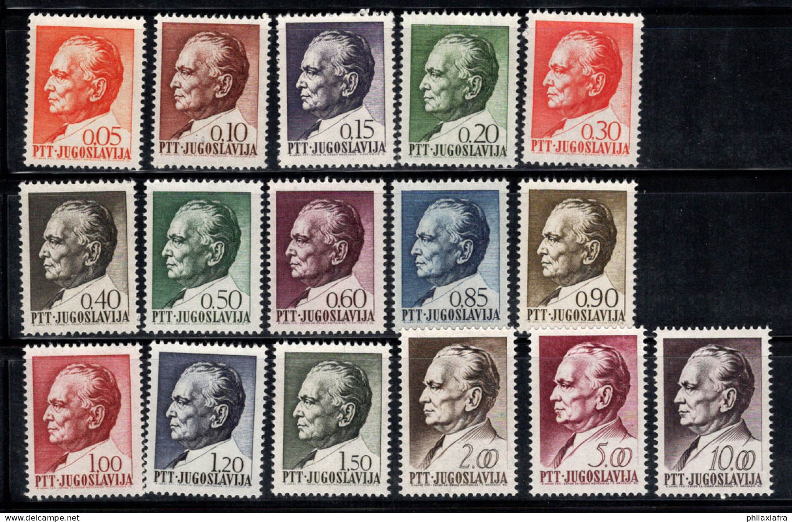 Yougoslavie 1967 Mi. 1232-1247 Neuf ** 100% Tito, Célébrités - Unused Stamps