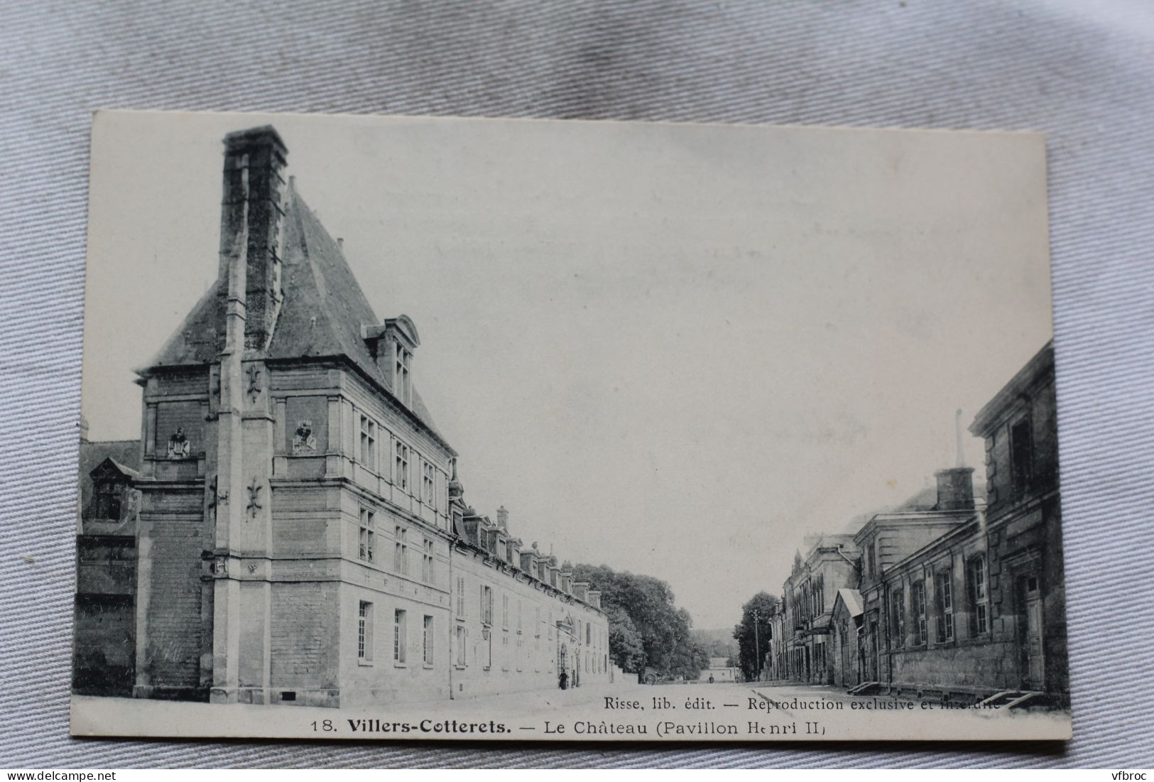 N780, Villers Cotterets, Le Château, Pavillon Henri II, Aisne 02 - Chateau Thierry