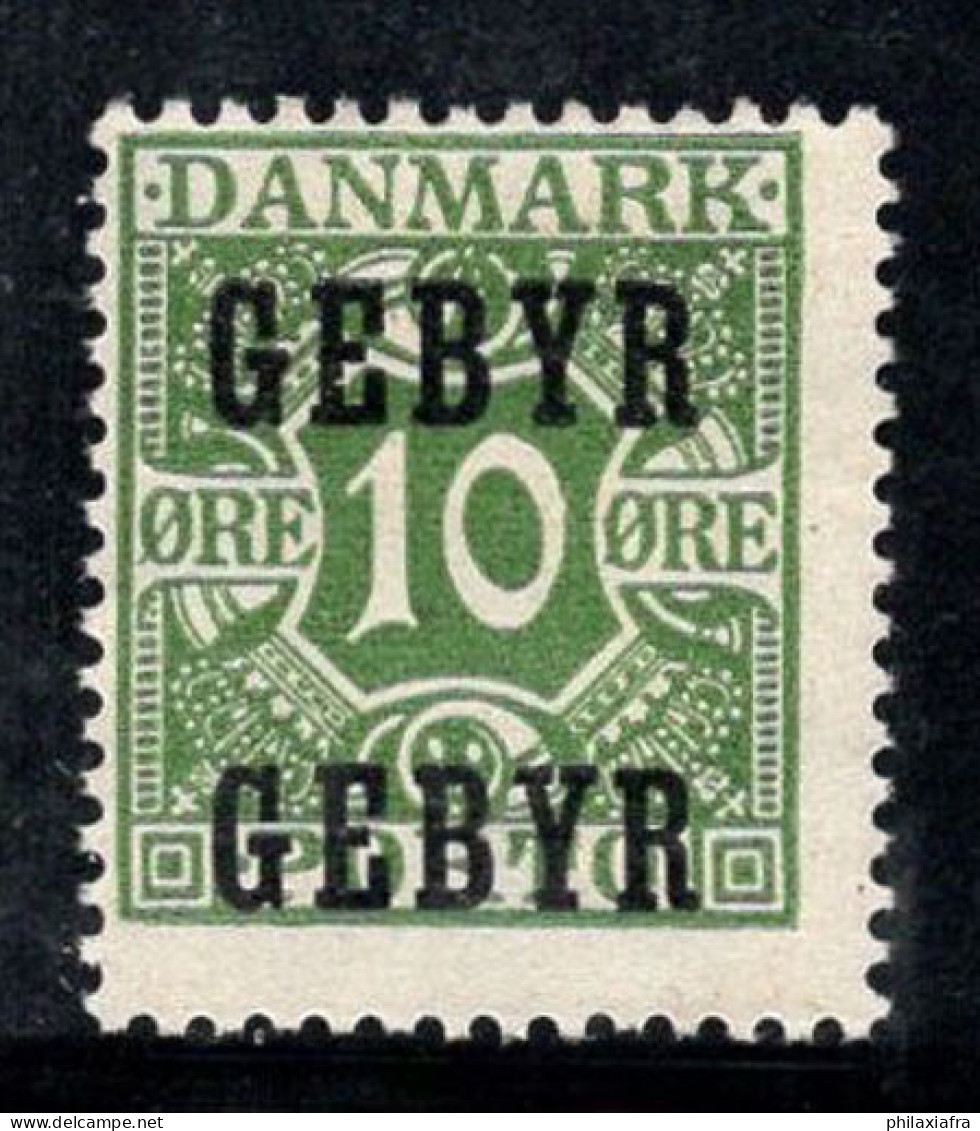 Danemark 1923 Mi. 14 Neuf * MH 100% Service 10 O, GEBYR - Dienstmarken