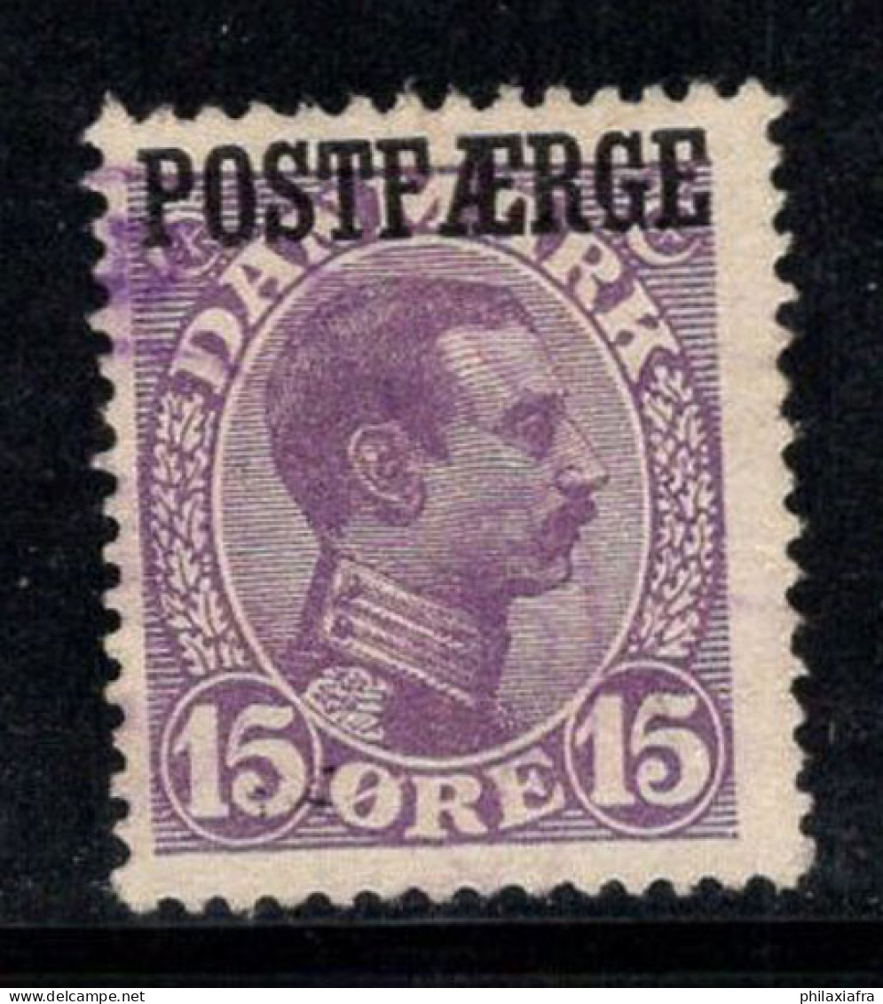 Danemark 1919 Mi. 2 Oblitéré 100% Signé Colis Postaux 15 O - Postpaketten