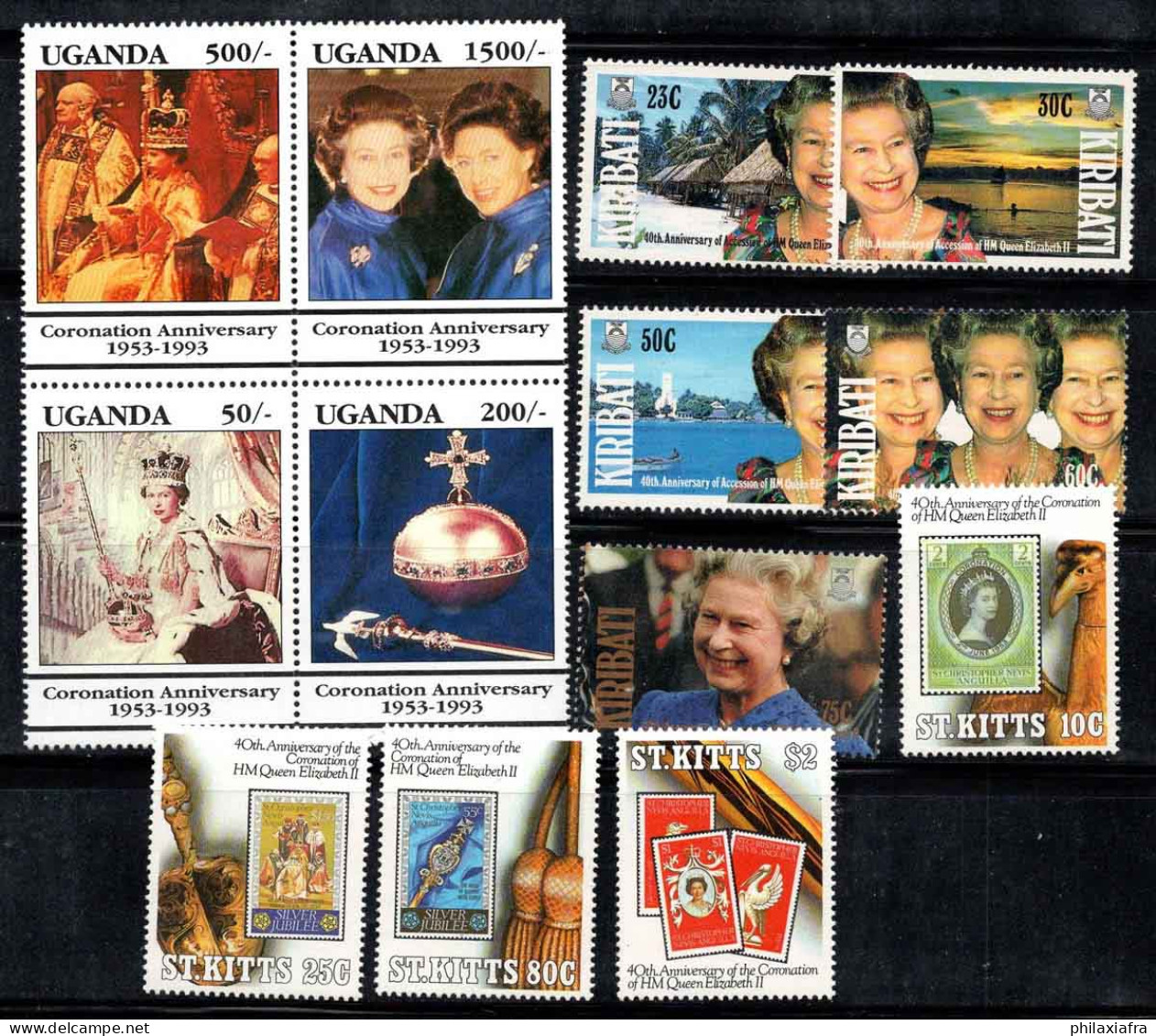La Reine Élisabeth II 1992-93 Neuf ** 100% Débat Télévisé - Famous Ladies