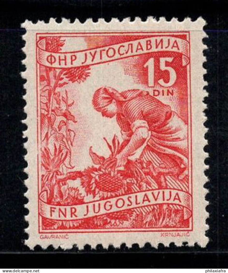 Yougoslavie 1951 Mi. 723 Neuf ** 100% 15 D, Travail, économie Locale - Unused Stamps