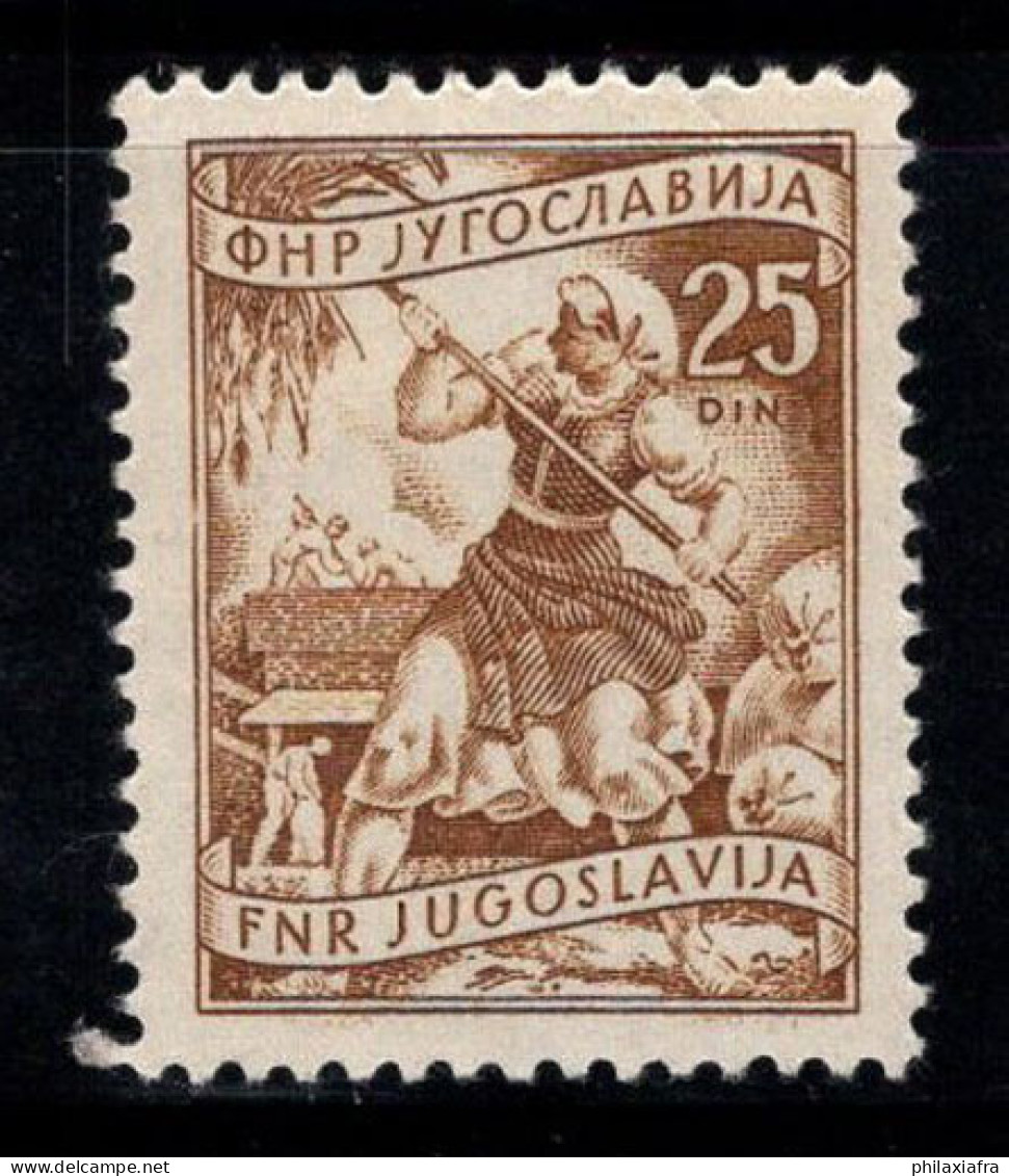 Yougoslavie 1951 Mi. 683 Neuf ** 60% 25 D, Travail, économie Locale - Unused Stamps