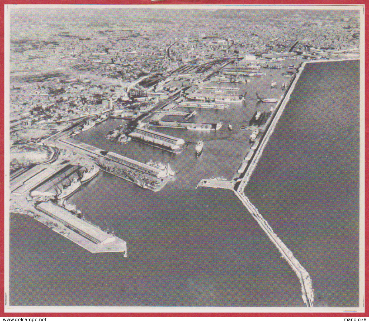 Vue Du Port De Marseille. Bouches Du Rhône (13). Larousse 1960. - Historical Documents