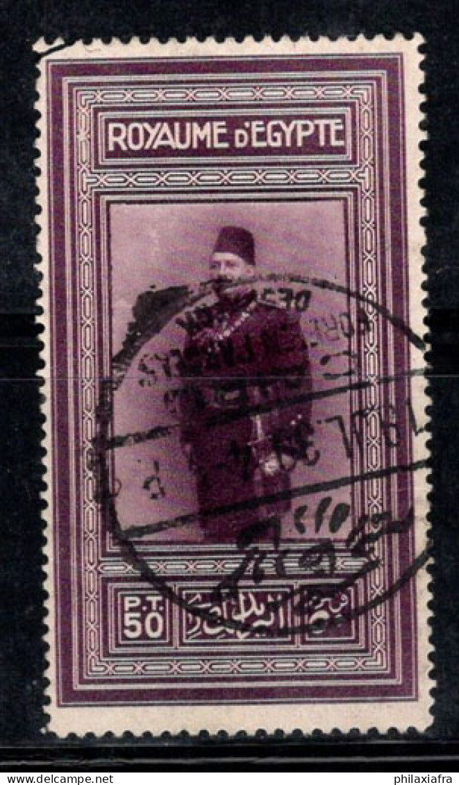 Égypte 1926 Mi. 104 Oblitéré 80% 50 P, Roi Fouad - Usati