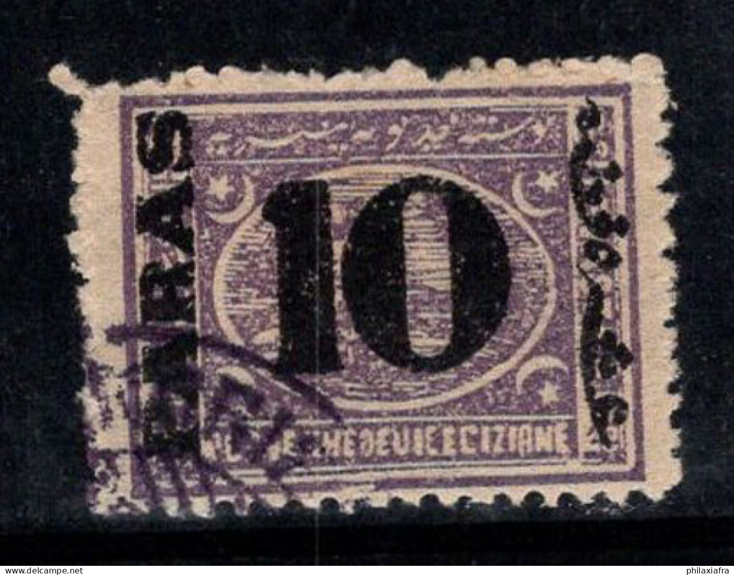 Égypte 1879 Mi. 22 Oblitéré 100% 10 Pa Surimprimé - 1866-1914 Khedivate Of Egypt