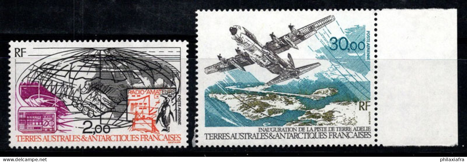 Territoire Antarctique Français TAAF 1993 Mi. 300,313 Neuf ** 100% Poste Aérienne Globe,Mains,Avion - Ongebruikt