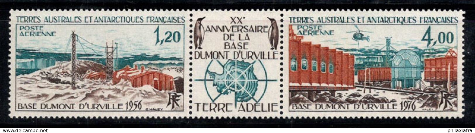 Territoire Antarctique Français TAAF 1976 Mi. 101-02 Neuf ** 100% Poste Aérienne Base Dumont D'Urville - Unused Stamps
