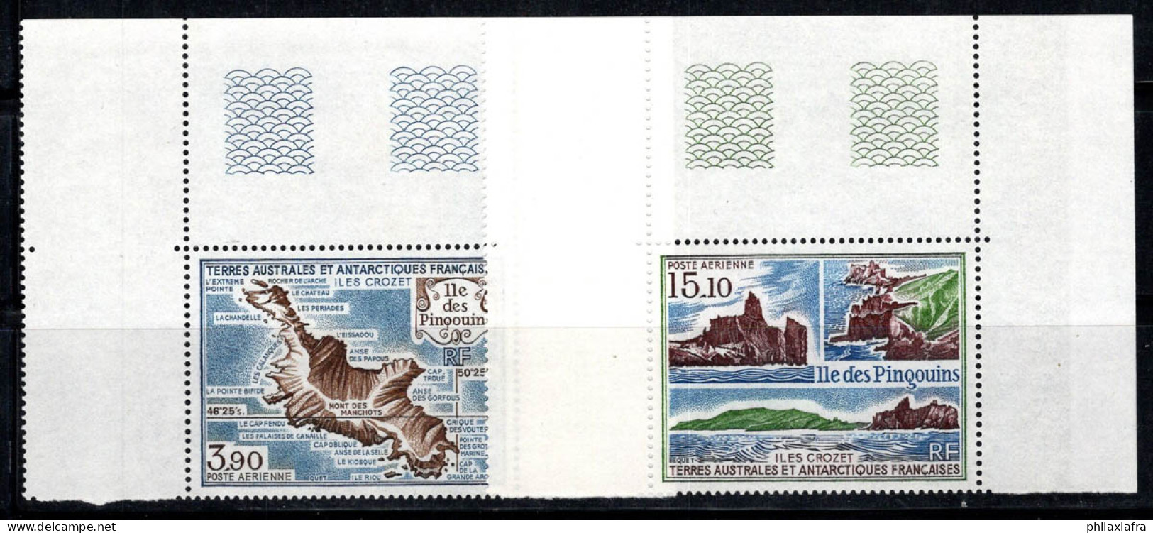 Territoire Antarctique Français TAAF 1988 Mi. 237-38 Neuf ** 100% Poste Aérienne L'île Des Pingouins - Unused Stamps