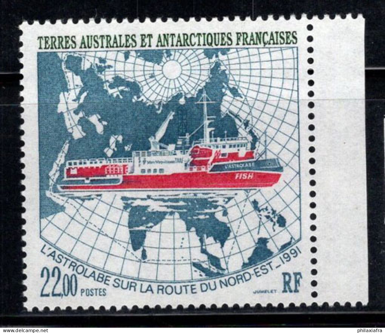 Territoire Antarctique Français TAAF 1993 Mi. 308 Neuf ** 100% 22.00 (Fr),Navire De Recherche - Ongebruikt