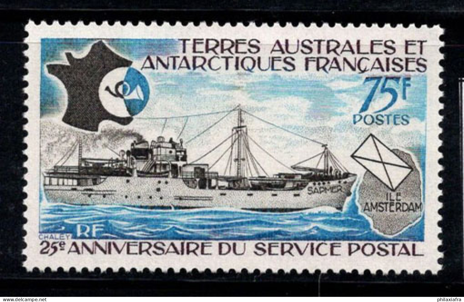 Territoire Antarctique Français TAAF 1974 Mi. 95 Neuf ** 100% 75 Fr, Courrier - Ungebraucht