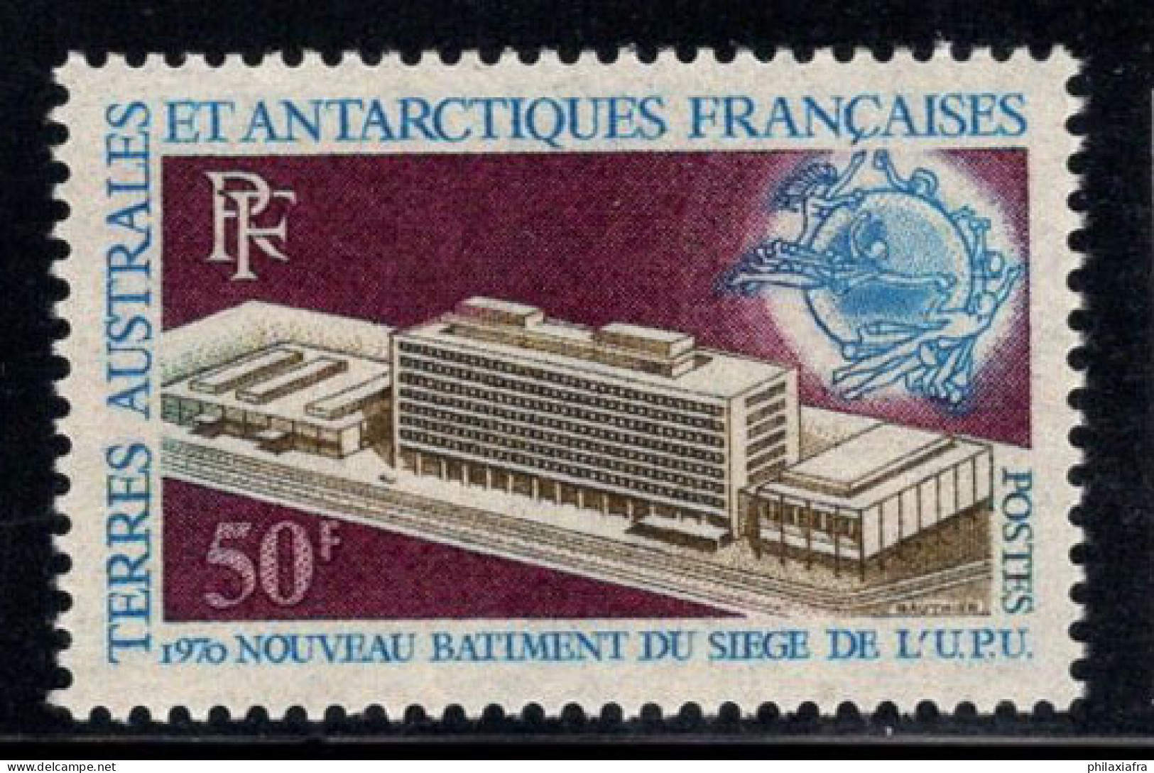 Territoire Antarctique Français TAAF 1970 Mi. 57 Neuf ** 100% 50 Fr, Bâtiment UPU - Unused Stamps