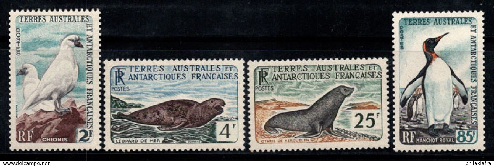 Territoire Antarctique Français TAAF 1960 Mi. 19-22 Neuf ** 100% Animaux De L'Antarctique - Nuevos