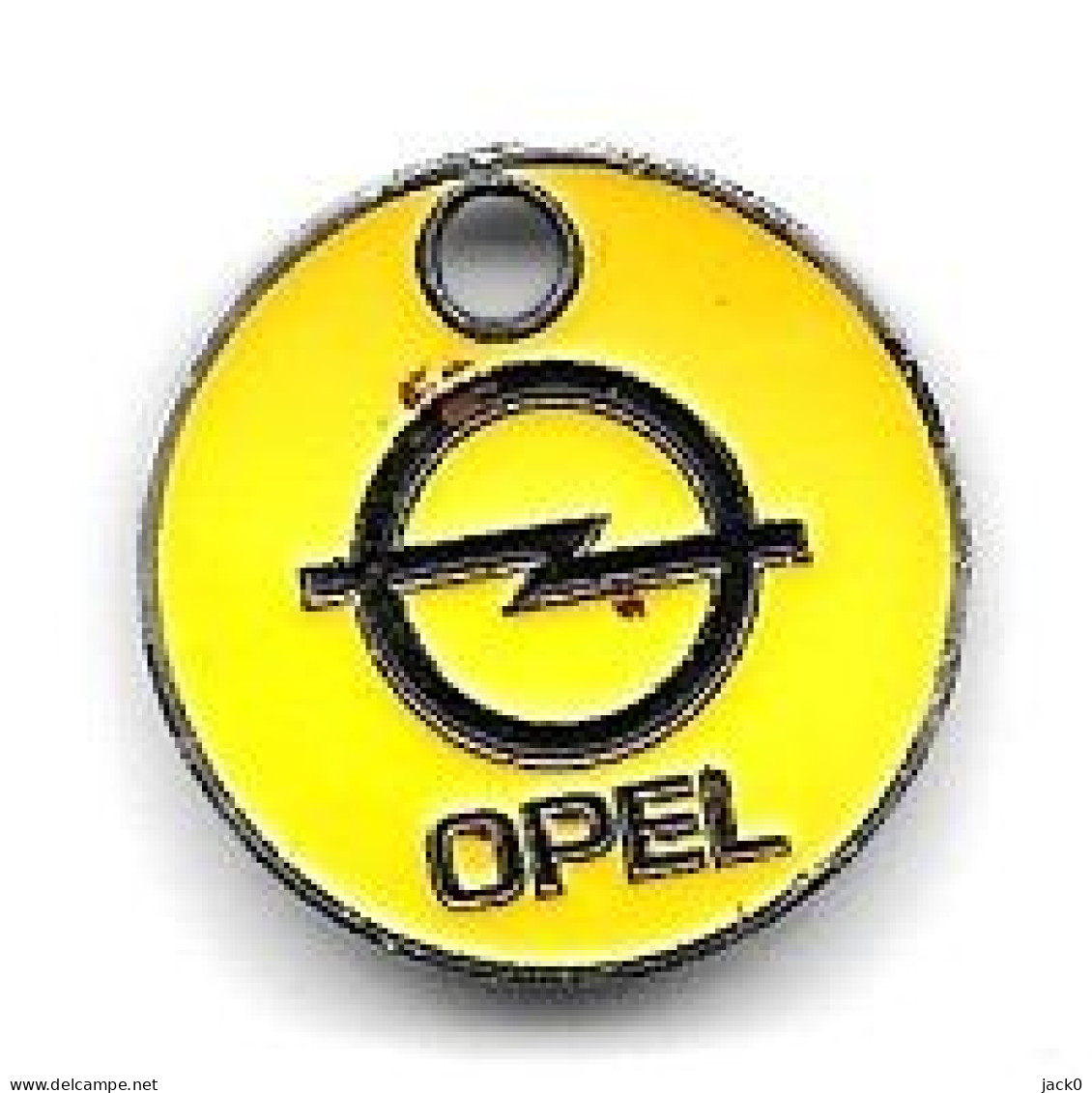 Jeton  De  Caddie  Occasion  Automobiles  OPEL  Verso  GENERALE  AUTOMOBILES - Trolley Token/Shopping Trolley Chip