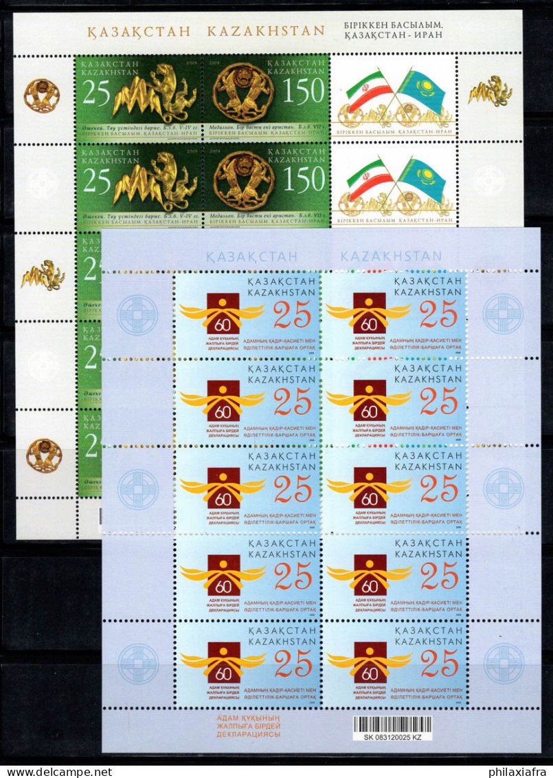 Kazakhstan 2008 Mi. 622-624 Mini Feuille 100% Neuf ** CULTURE - Kazachstan