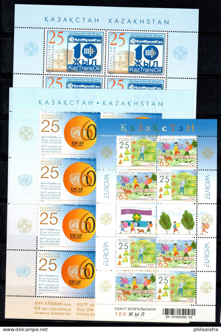 Kazakhstan 2007 Mi. 579-582 Mini Feuille 100% Neuf ** KazTransOIL, CESAP, Europa Cept - Kasachstan