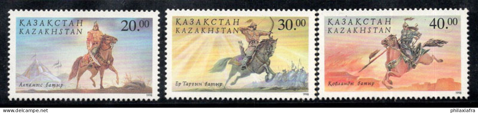 Kazakhstan 1998 Mi. 236-238 Neuf ** 100% Contes Héroïques - Kazakhstan