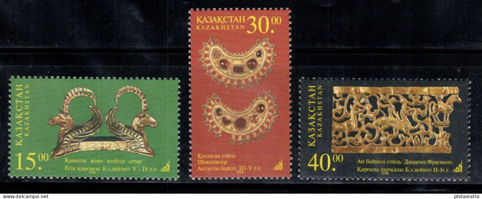 Kazakhstan 1998 Mi. 210-212 Neuf ** 100% Art, Or - Kazakhstan