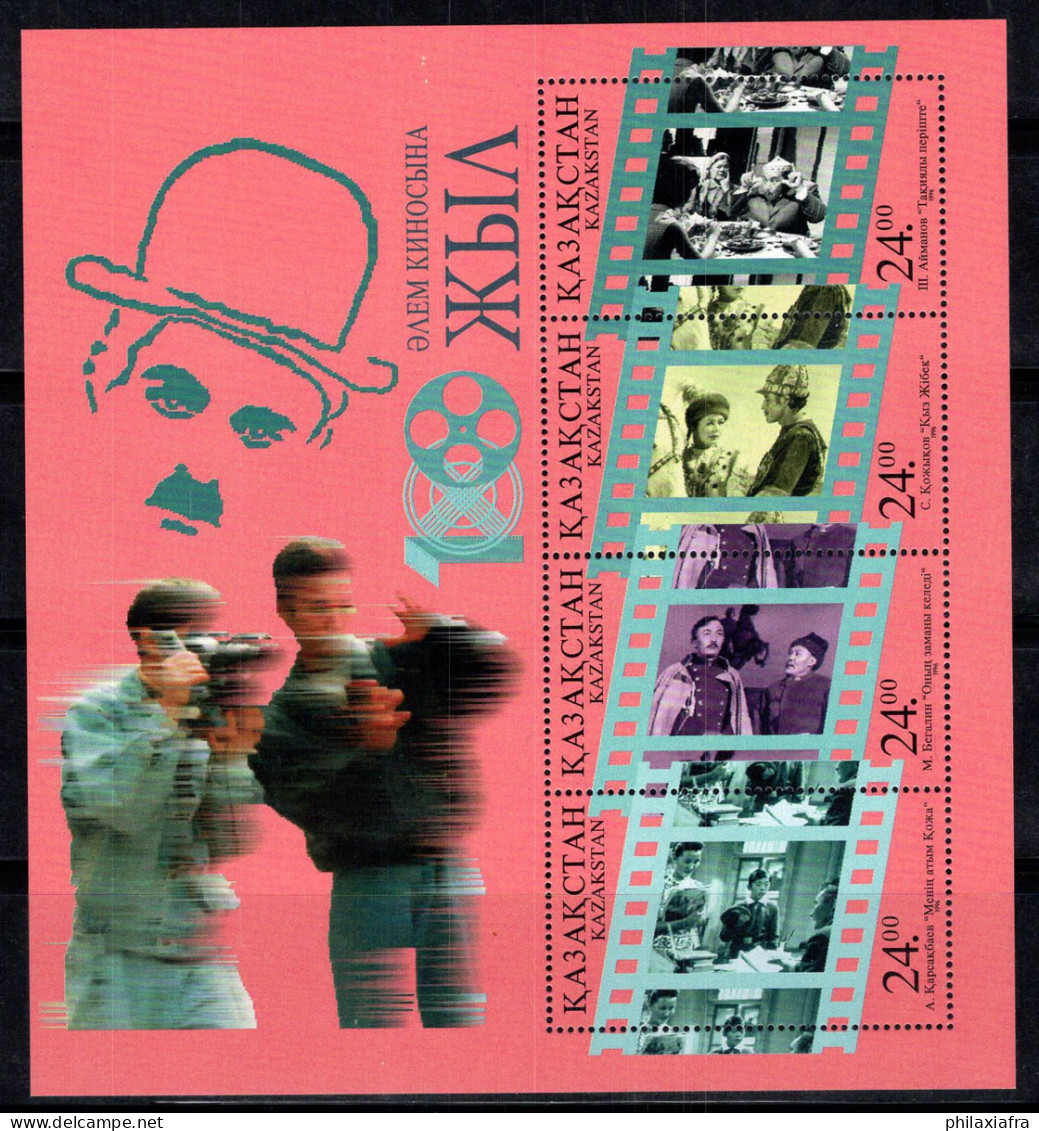Kazakhstan 1996 Mi. Bl. 8 Bloc Feuillet 100% Neuf ** Cinéma - Kasachstan