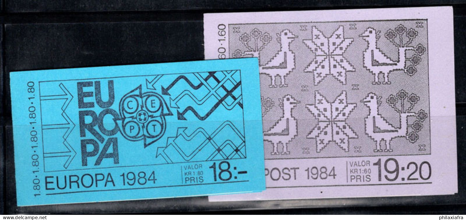 Suède 1984 Mi. 1270,1307-10 Carnet 100% Neuf ** Pont, Oiseaux Hivernants - 1981-..