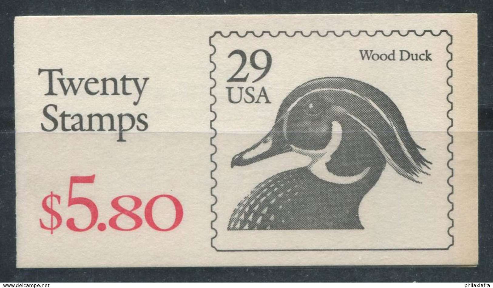 ÉTATS-UNIS 1991 Mi. 2128 Carnet 100% Neuf ** Oiseaux De Canard,29 (C)... - 3. 1981-...