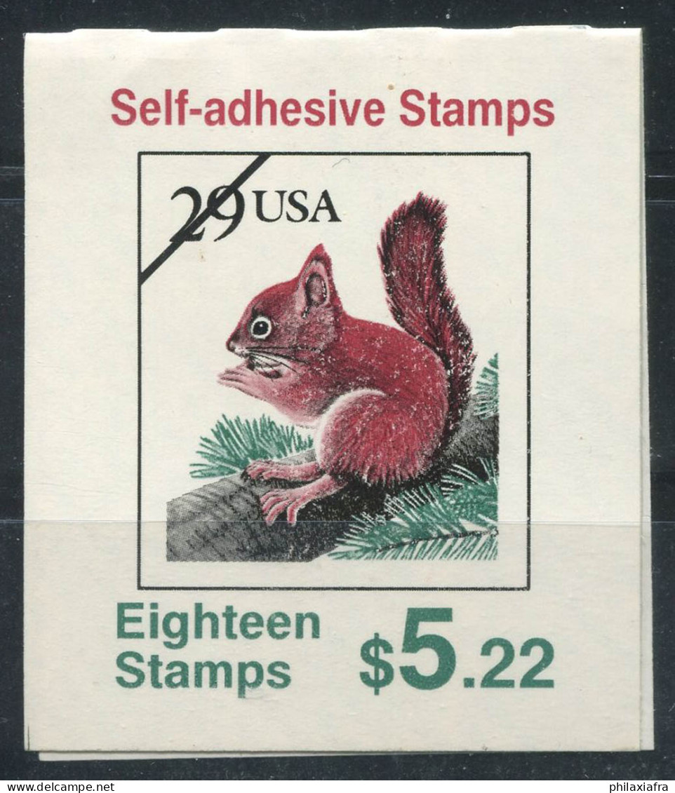 ÉTATS-UNIS 1993 Mi. 2385 Carnet 100% Neuf ** Animaux,Écureuil - 3. 1981-...