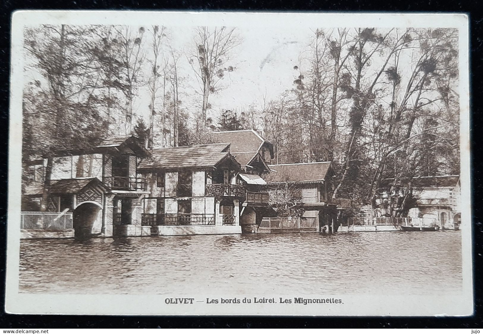 45 - Olivet - Les Bords Du Loiret - Les Mignonnettes - Flamme GOUTEZ  Cigare  LE PATRIOT - FUMEZ Cigarettes GITANES - Other & Unclassified