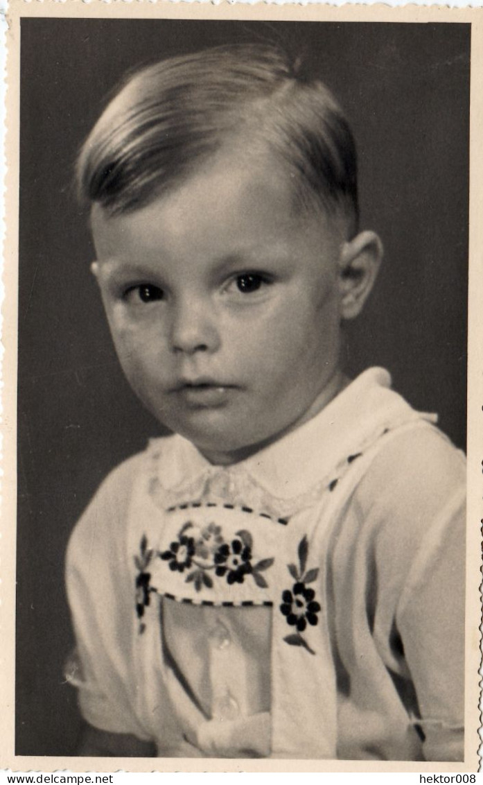 Altes Foto Vintage. Kinder Kleiner Junge.. (  B12  ) - Personnes Anonymes