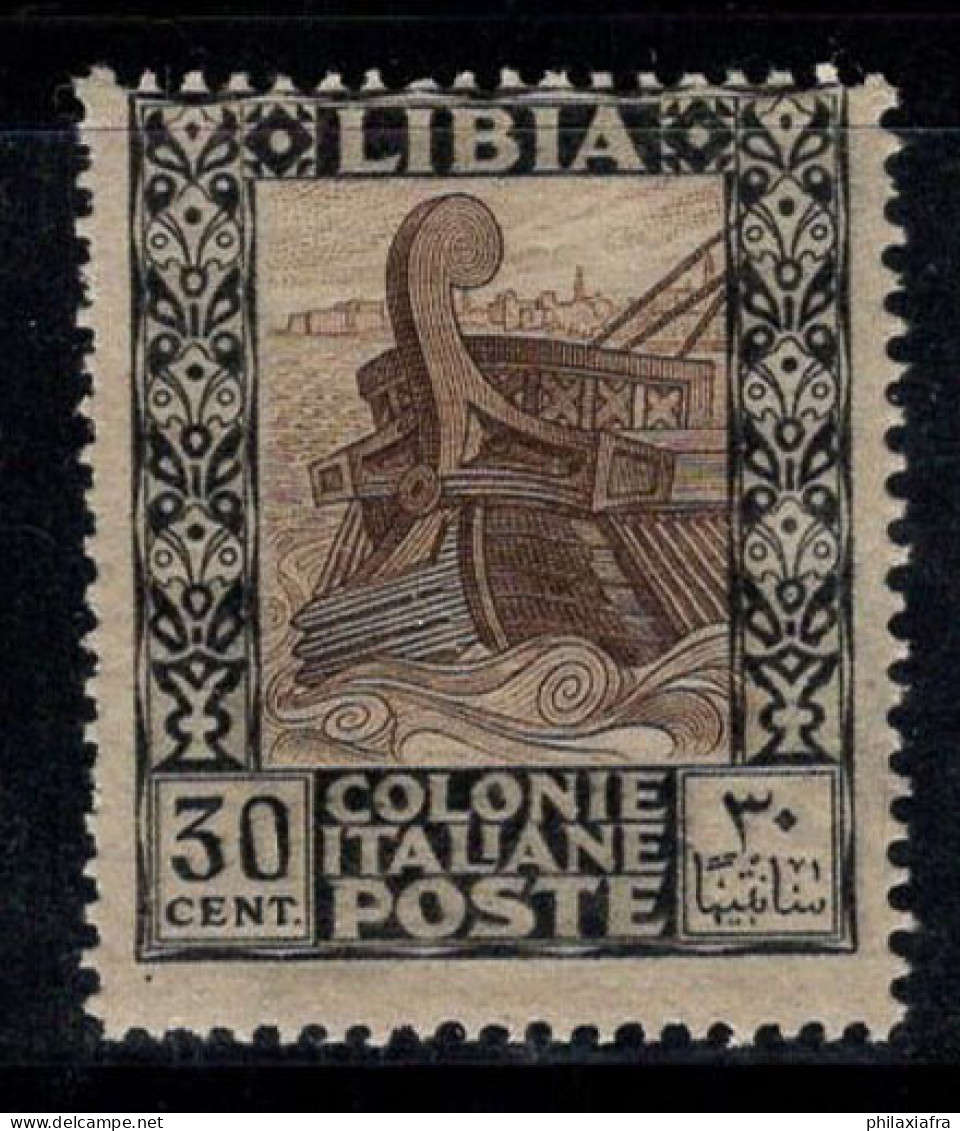 Libye Italienne 1921 Sass. 27 Neuf ** 100% 30 Cents, Série Picturale, Cuisine Romaine - Libië